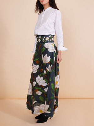 GRACE BELGRAVIA. Skirt. - Magnolia Print