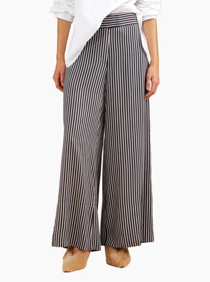 ANNIE. Pants. - Ticking Stripe