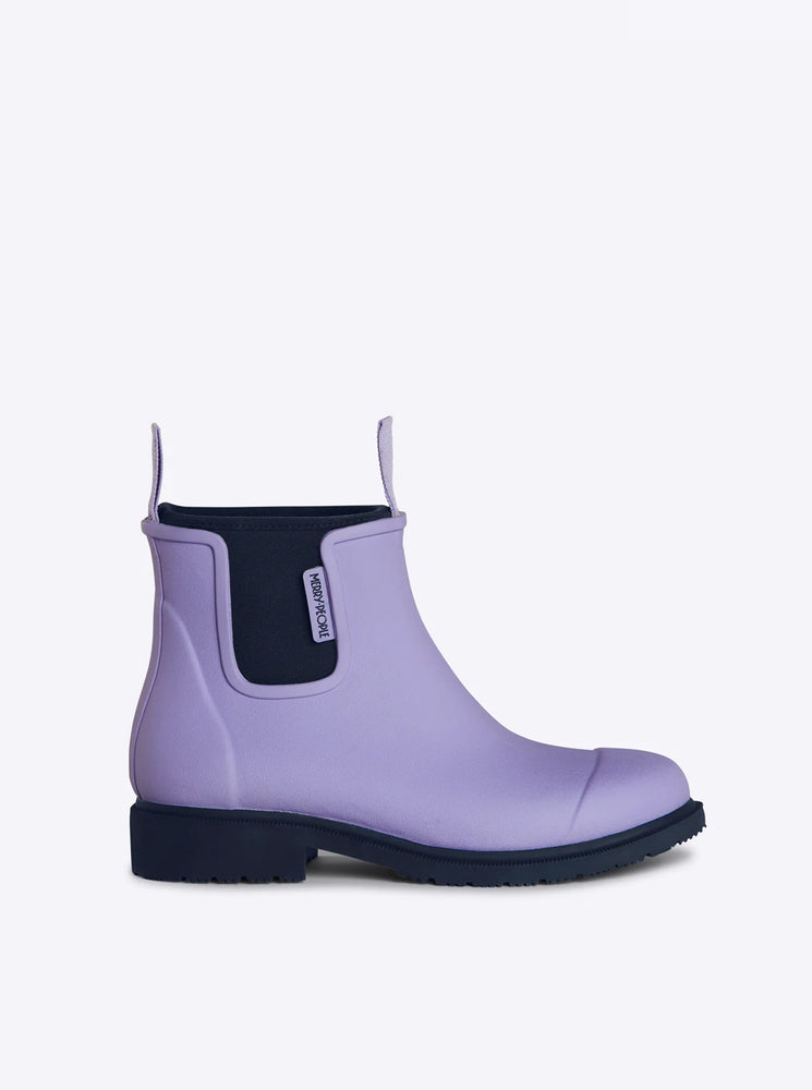 Bobbi Gumboot - Lavender & Navy