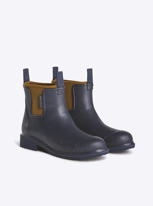 Bobbi Gumboot - Oxford Blue/Tan