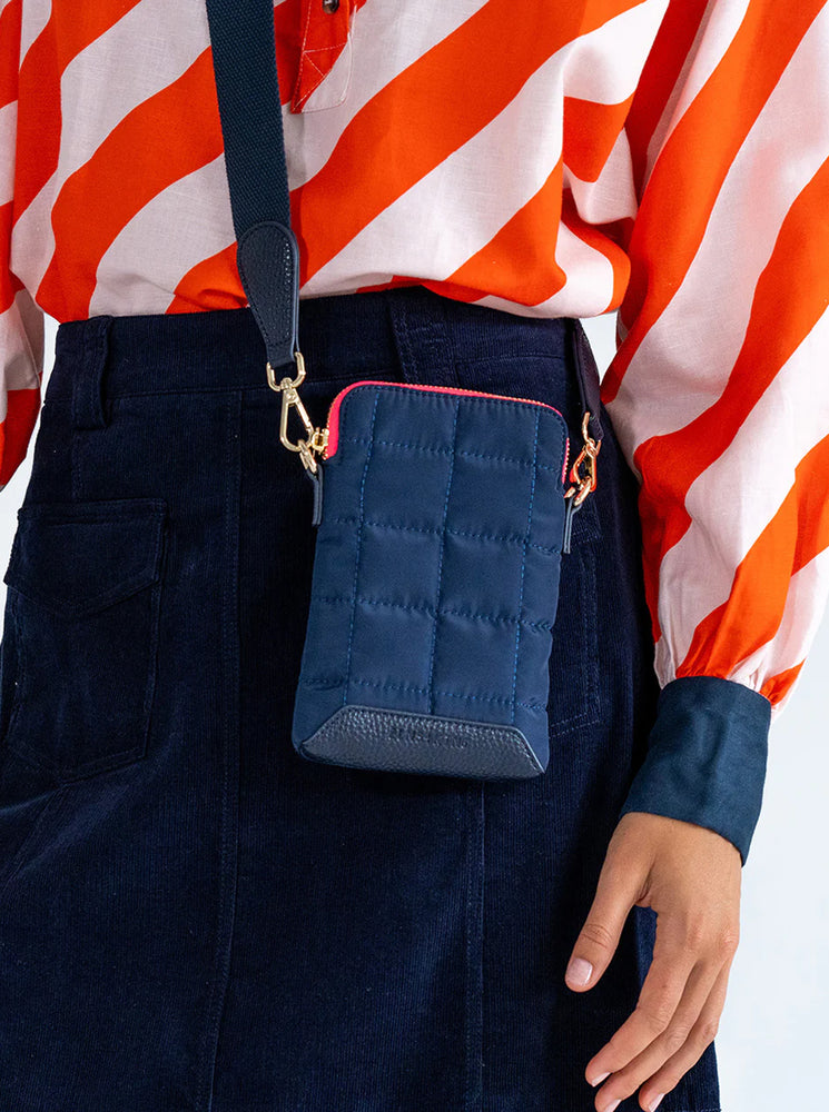 Baker Phone Bag - French Navy