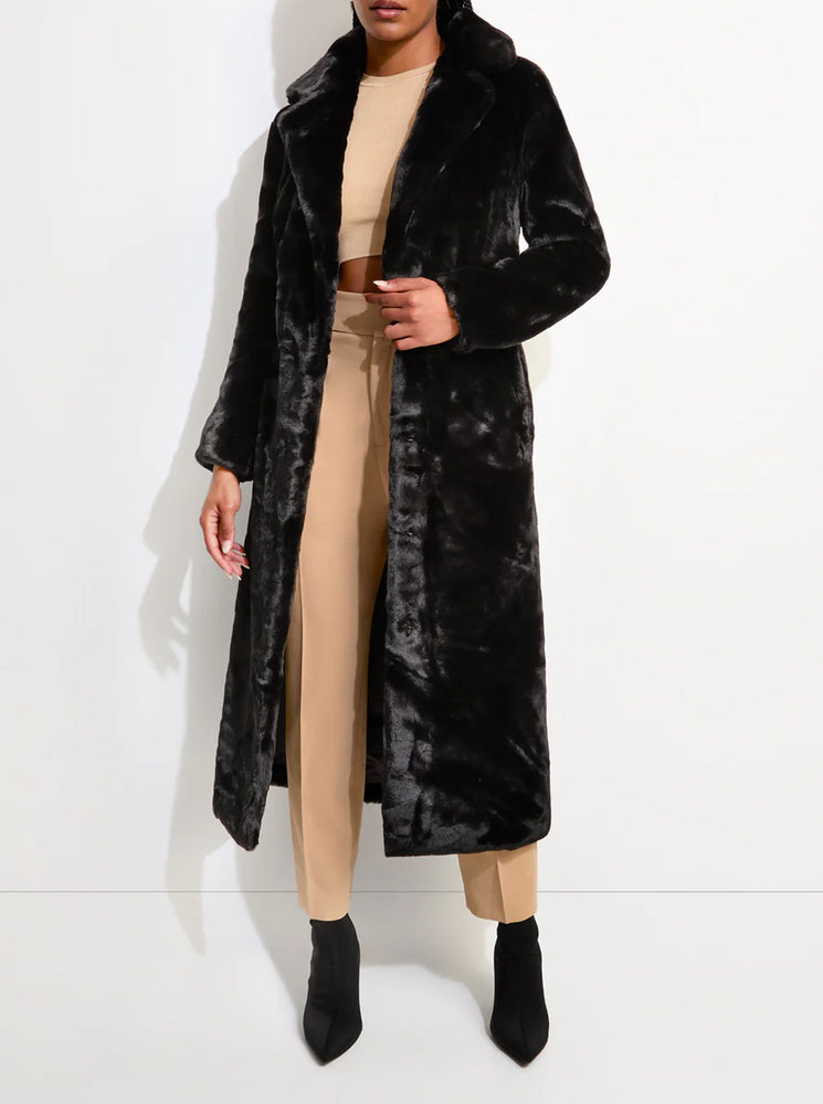 Black Bird Coat - Black