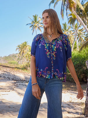 Avah Buttoned Down Shirt - Theresa