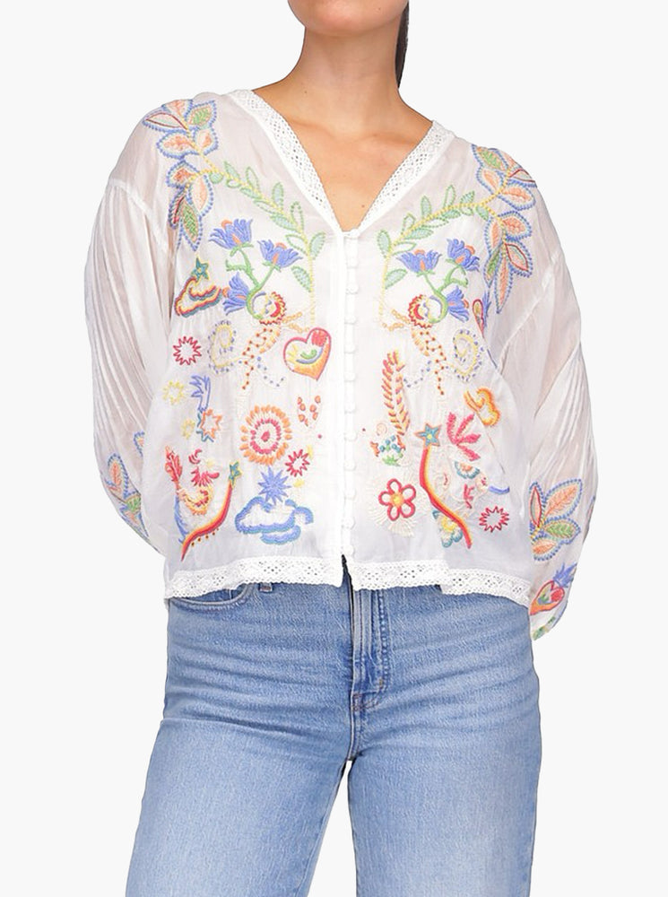 Luna Shirt - White
