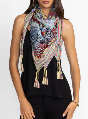 Akai Silk Scarf