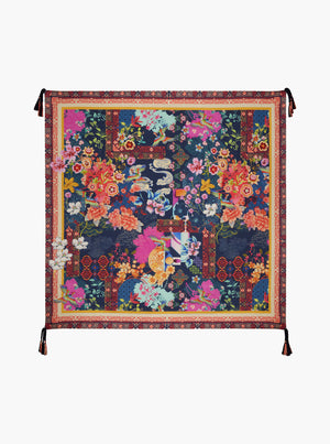 Dreamer Blu Silk Scarf