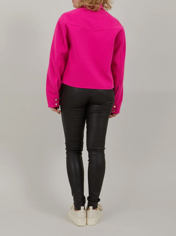 
            
                Load image into Gallery viewer, CC Heart Ariana Short Jacket - Pink Pop
            
        
