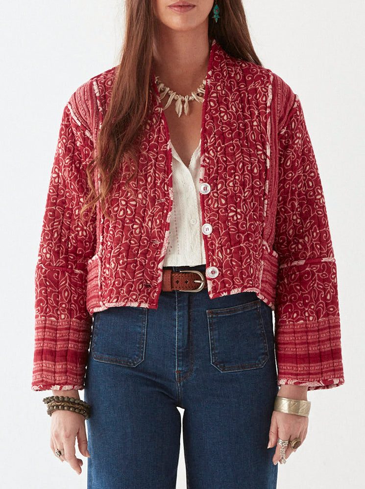 Candela Jacket - Buleria Sangria