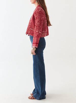 Candela Jacket - Buleria Sangria