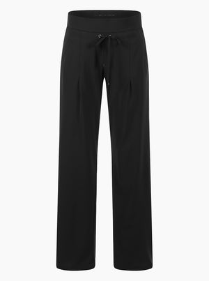 Candice Straight Jersey Pant - Black 990