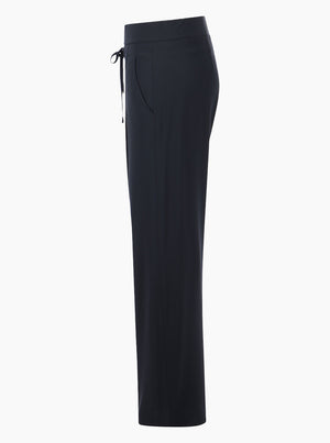 
            
                Load image into Gallery viewer, Candice Straight Jersey Pant - Navy Blue 890
            
        