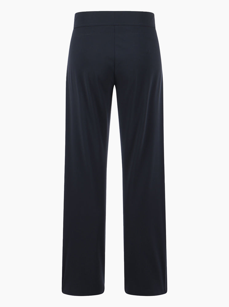 
            
                Load image into Gallery viewer, Candice Straight Jersey Pant - Navy Blue 890
            
        