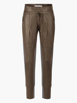 Candy Leather Jersey - Terra