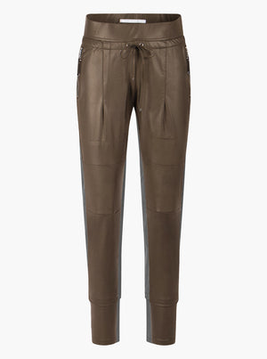 Candy Leather Jersey - Terra