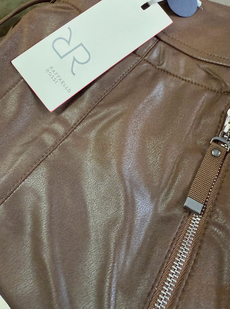 Candy Leather Jersey - Terra