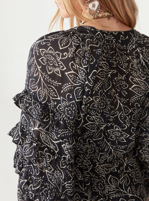 Carmencita Dress - Black Sheep