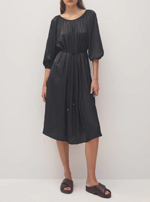 
            
                Load image into Gallery viewer, Cecilia Midi Dress - Black
            
        