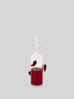 The Chilli Bottle - Clear/Red