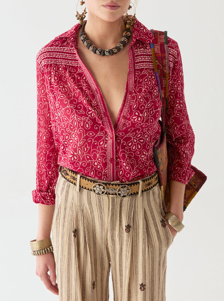 Cohen Blouse - Jeranio Chilli