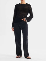 Dallas Knit Pullover - Black