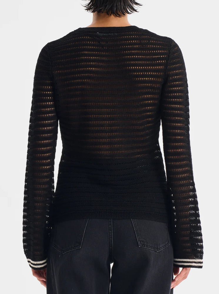 Dallas Knit Pullover - Black