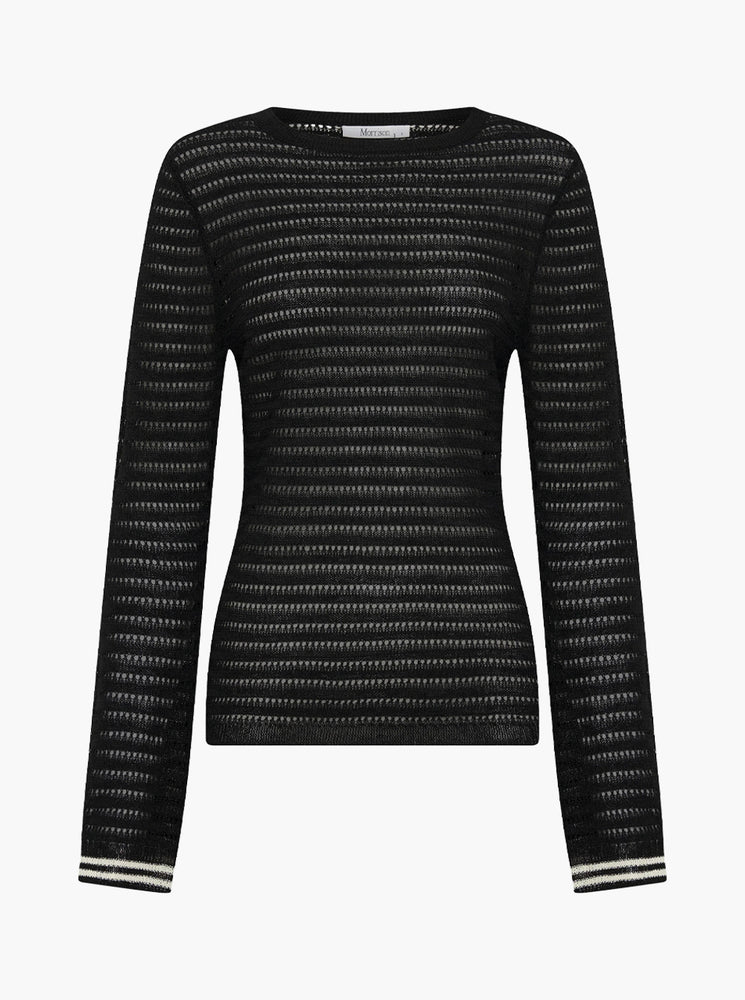 Dallas Knit Pullover - Black
