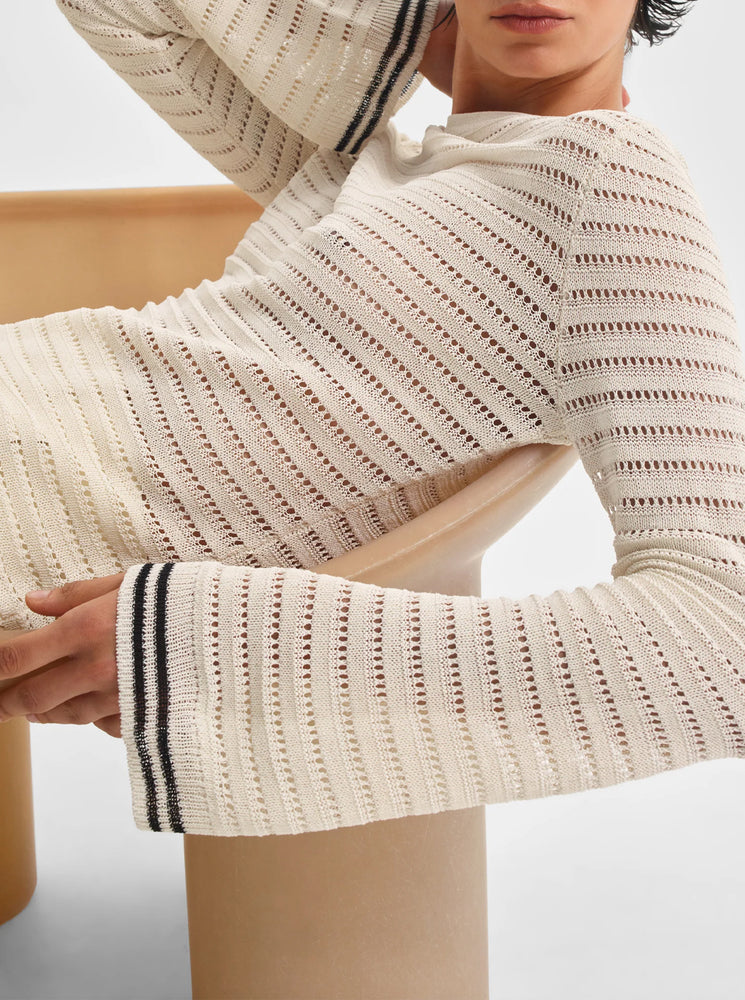 Dallas Knit Pullover - Milk