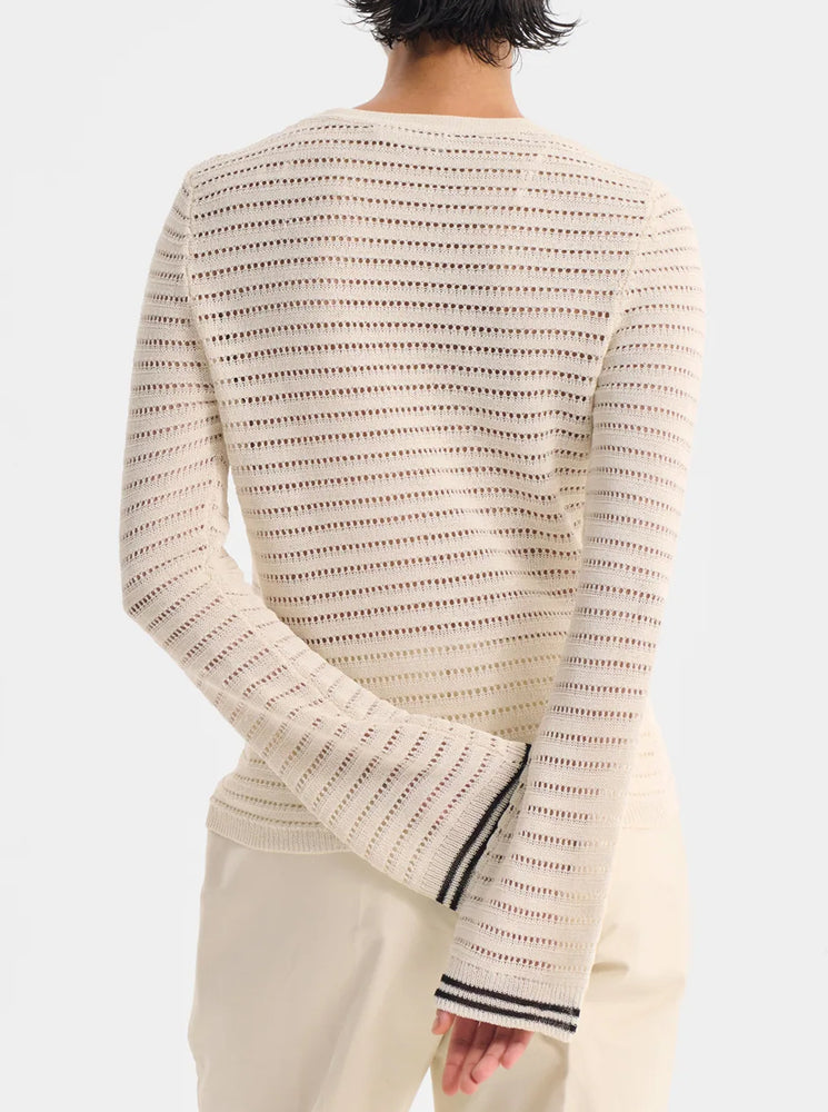 Dallas Knit Pullover - Milk