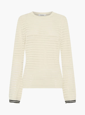 Dallas Knit Pullover - Milk