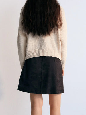 Dexari Woman Jumper - Coconut