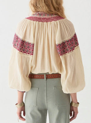 Dion Blouse - Red Wine