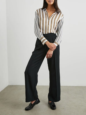 Dorian Shirt - Bronze Mix Stripe