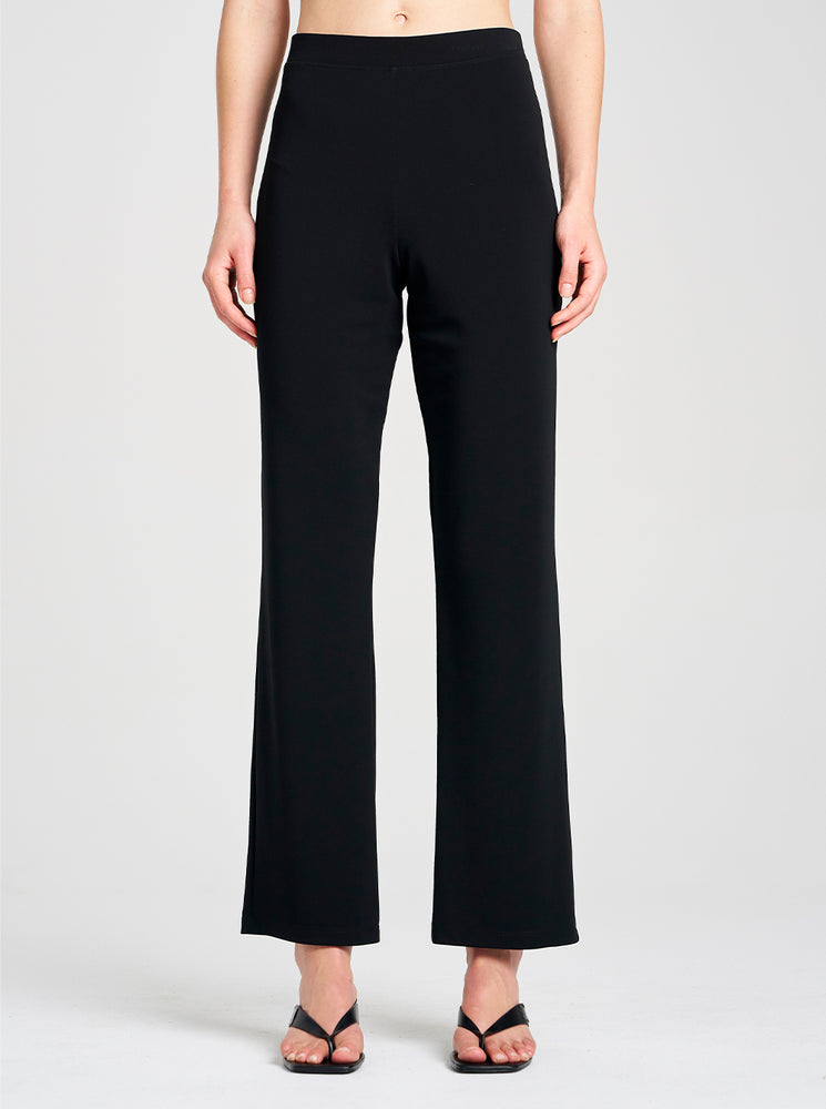 Powder Knit Long Pant - Black