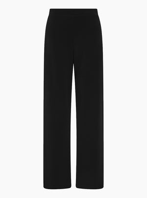Powder Knit Long Pant - Black