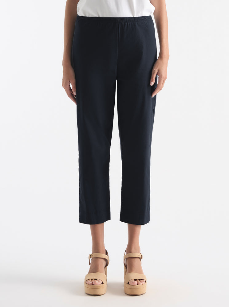 Cropped Pant - French Navy