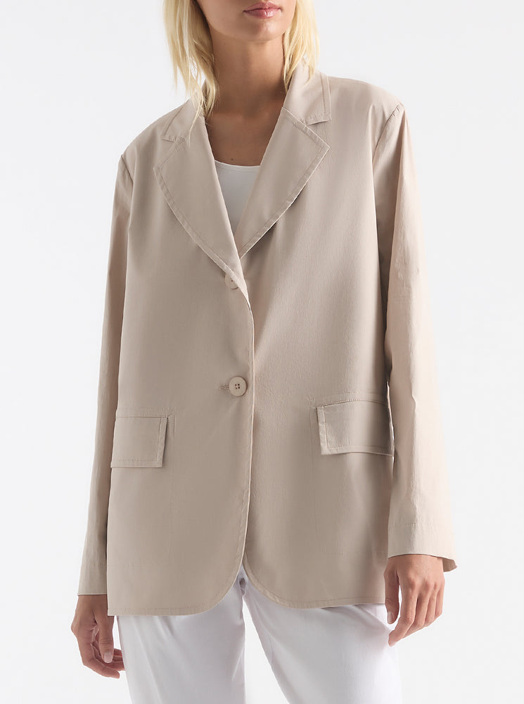 Stretch Blazer - Oat