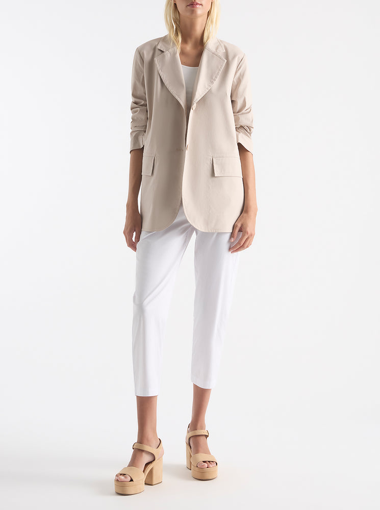 Stretch Blazer - Oat