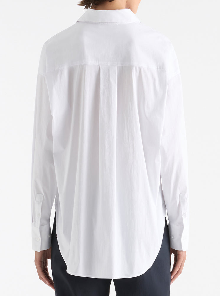 Relaxed Mid Shirt - White
