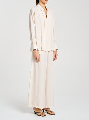 Fan Blouse - Meringue