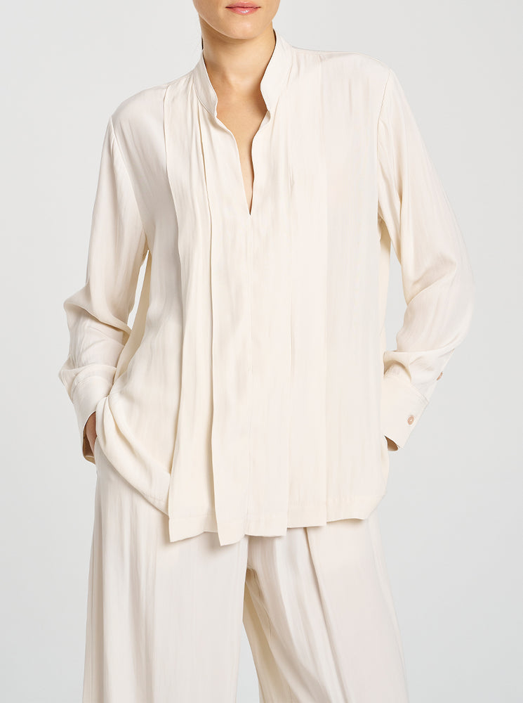Fan Blouse - Meringue