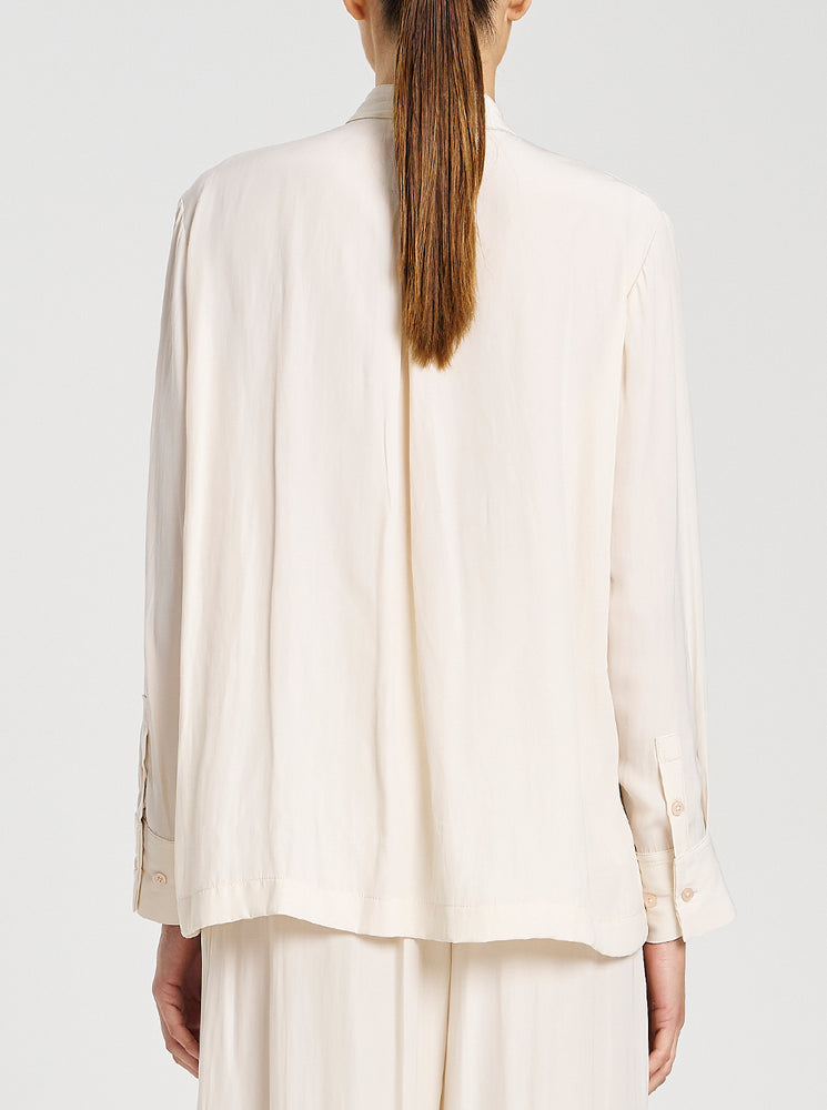 Fan Blouse - Meringue