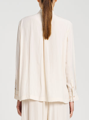 Fan Blouse - Meringue