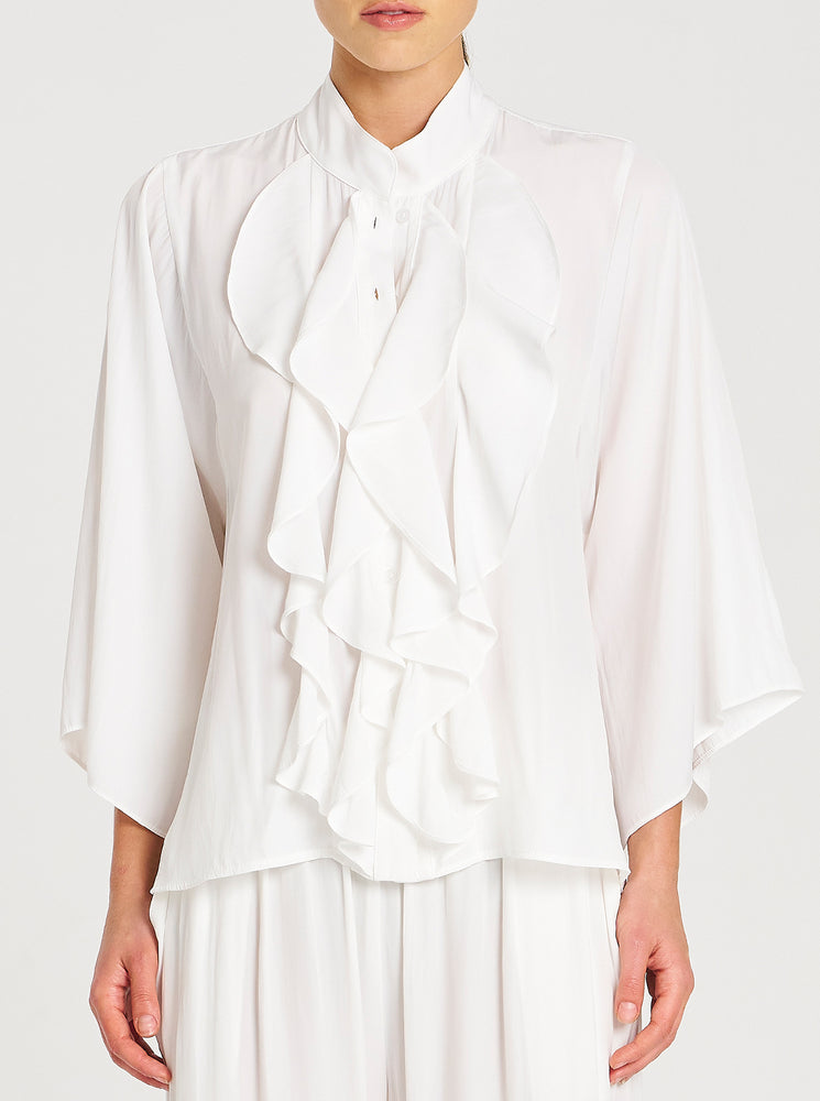 *PRE-ORDER* Fezz Blouse - White
