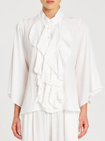 *PRE-ORDER* Fezz Blouse - White