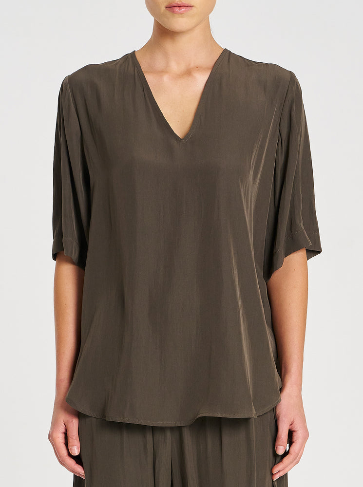 *PRE-ORDER* Swish Plaza Top - Leather