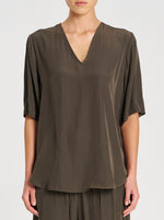 *PRE-ORDER* Swish Plaza Top - Leather