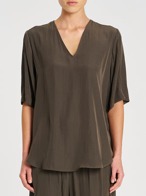*PRE-ORDER* Swish Plaza Top - Leather