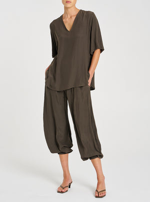 *PRE-ORDER* Swish Plaza Top - Leather