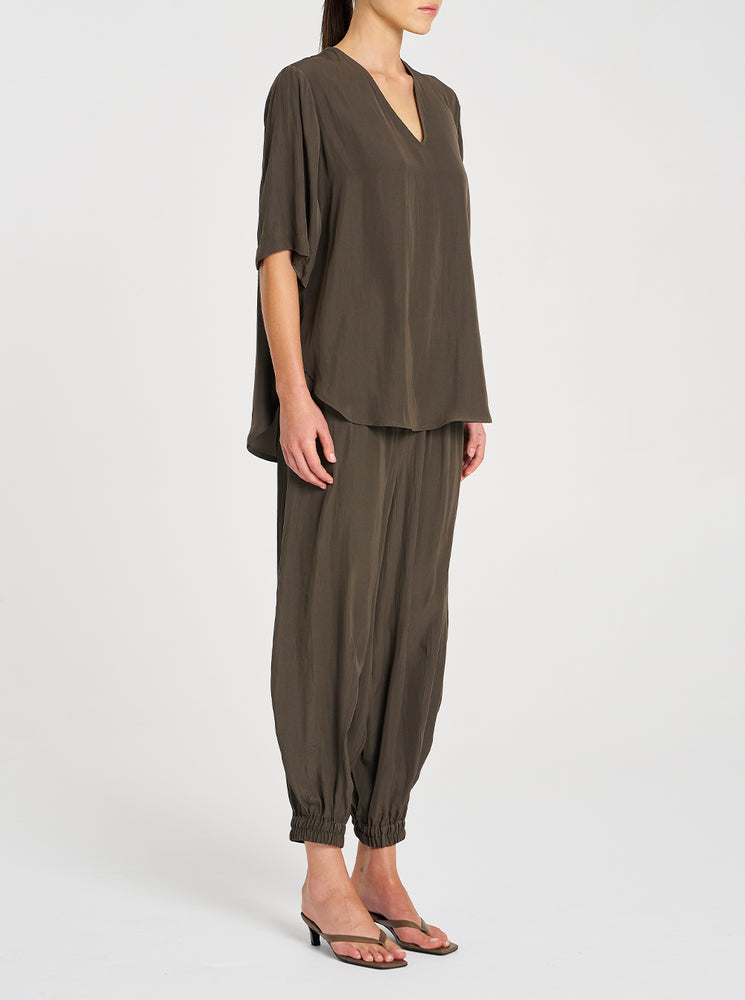 *PRE-ORDER* Swish Plaza Top - Leather
