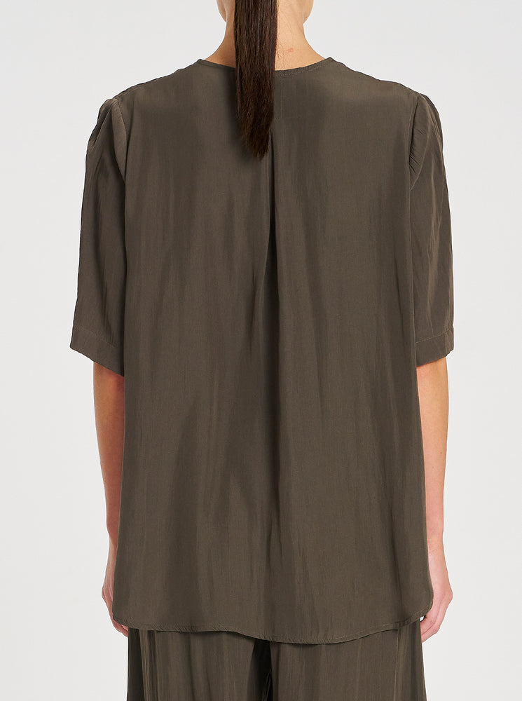 *PRE-ORDER* Swish Plaza Top - Leather